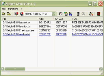 Checksum compute different file checksums (Hash / Message digest)